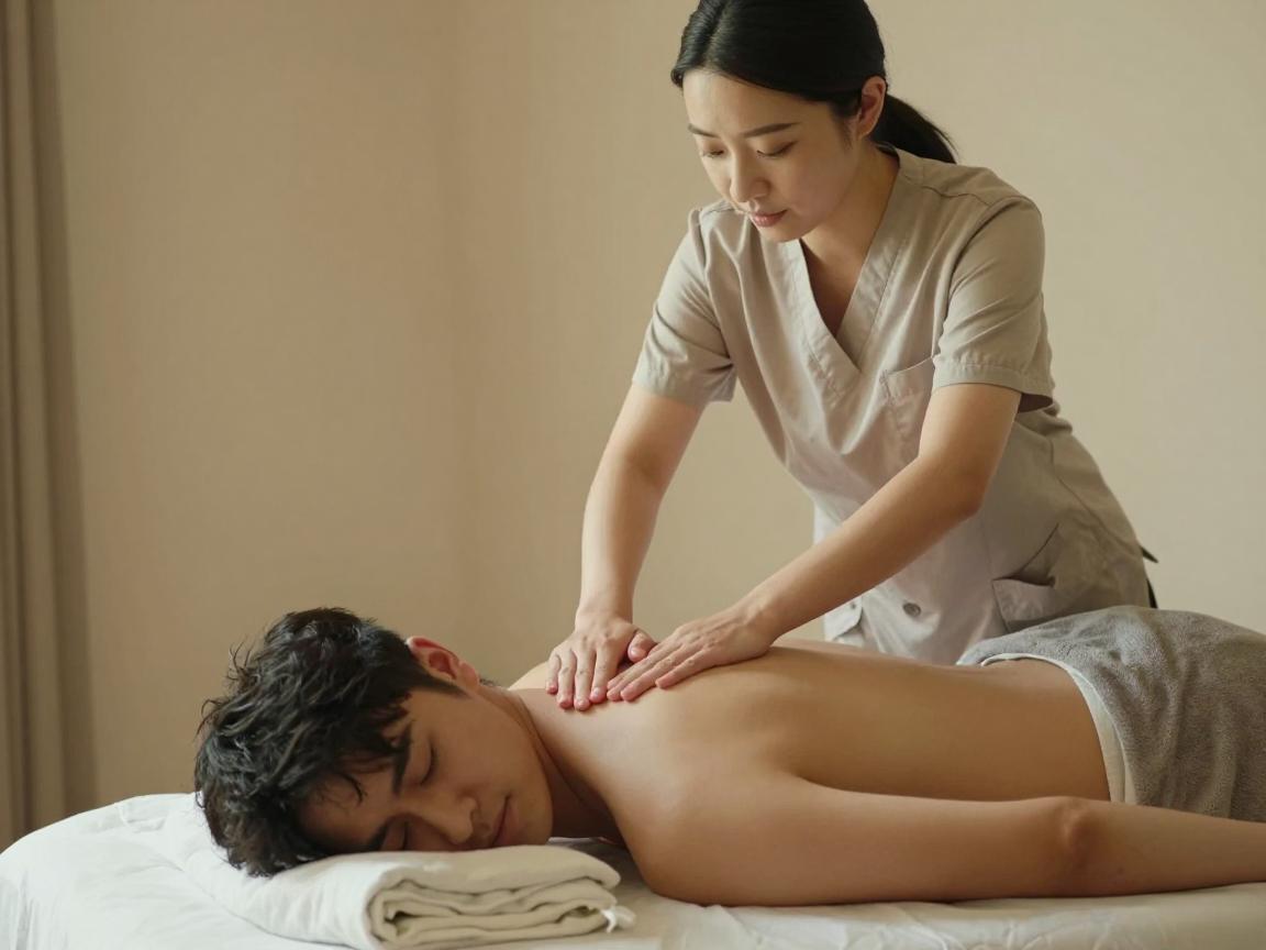 经络疏通理疗实景